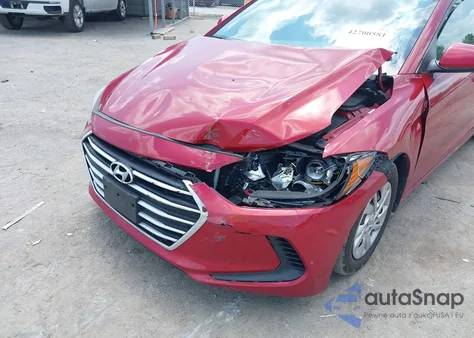 2017 Hyundai Elantra Se из США, поврежденный, VIN KMHD74LFXHU400569